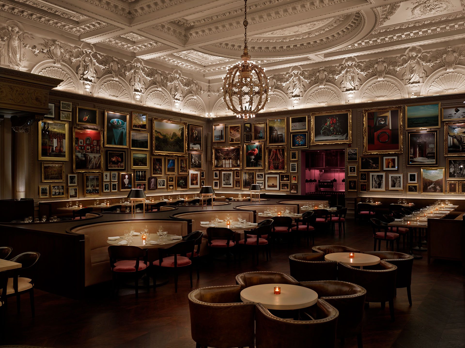 In romantic central london restaurants The Most