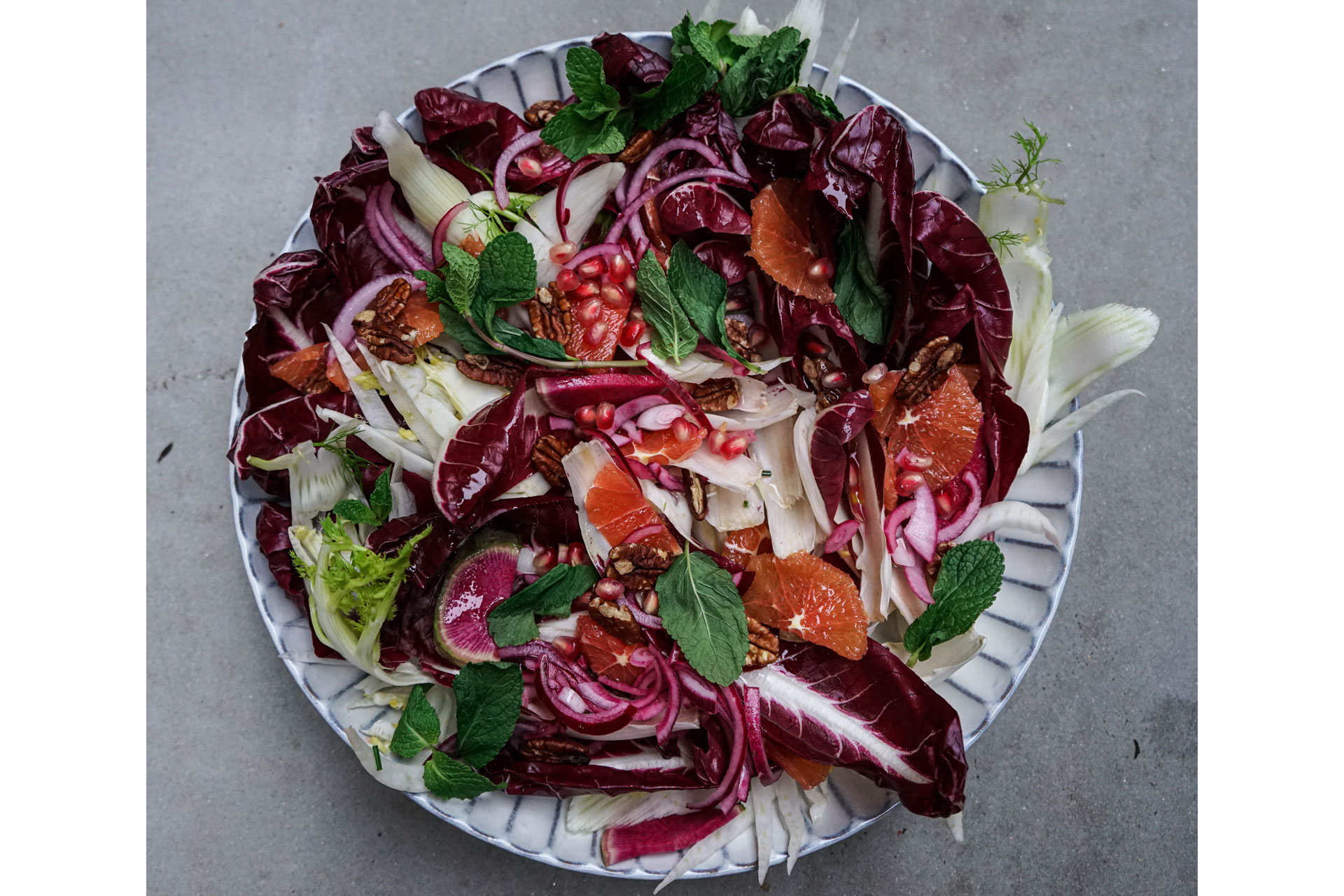 Vegetable of the Week: Chicory | Chicory, Fennel &amp; Orange Salad