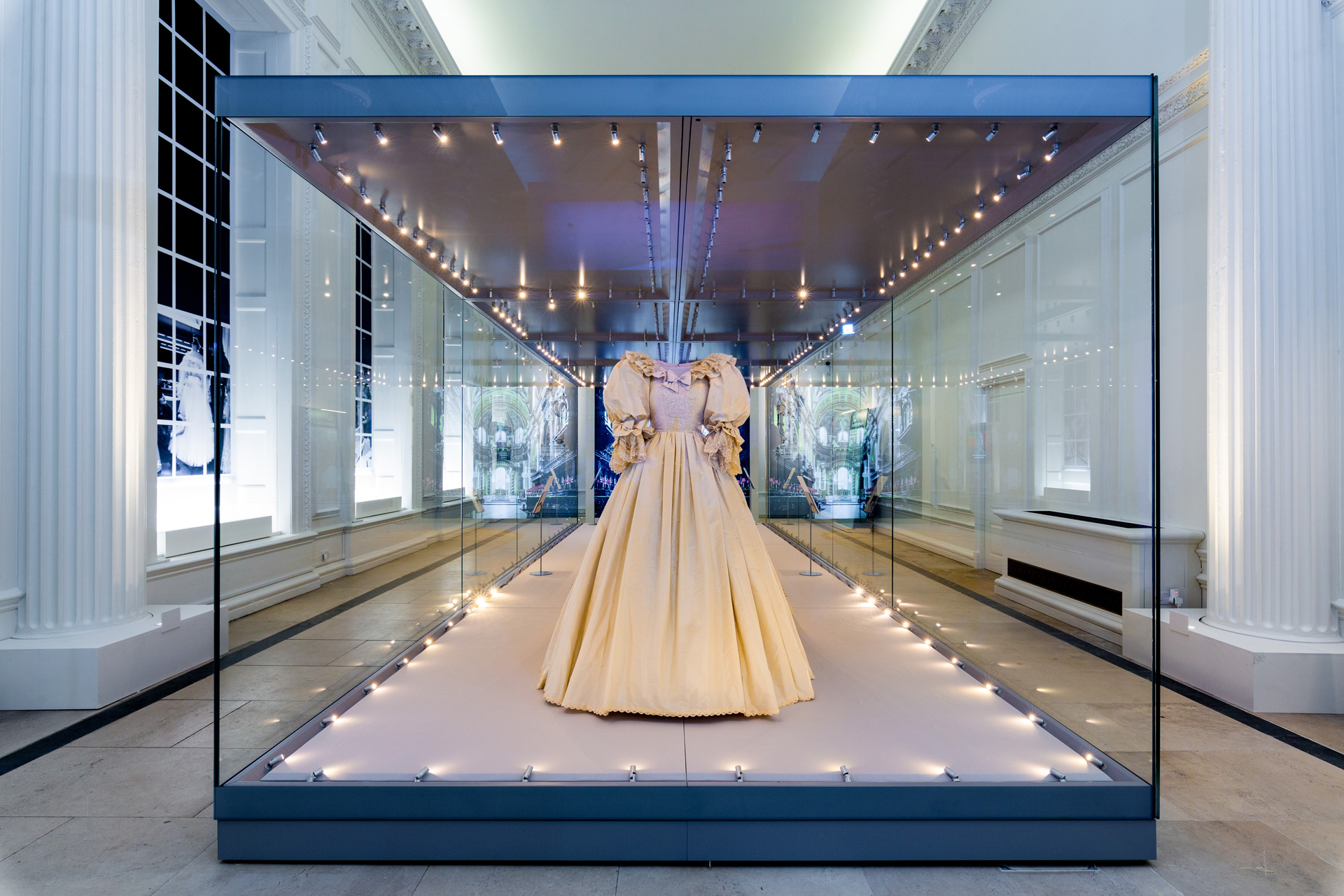 Princess Diana's Wedding Dress Goes On Display at Kensington Palace